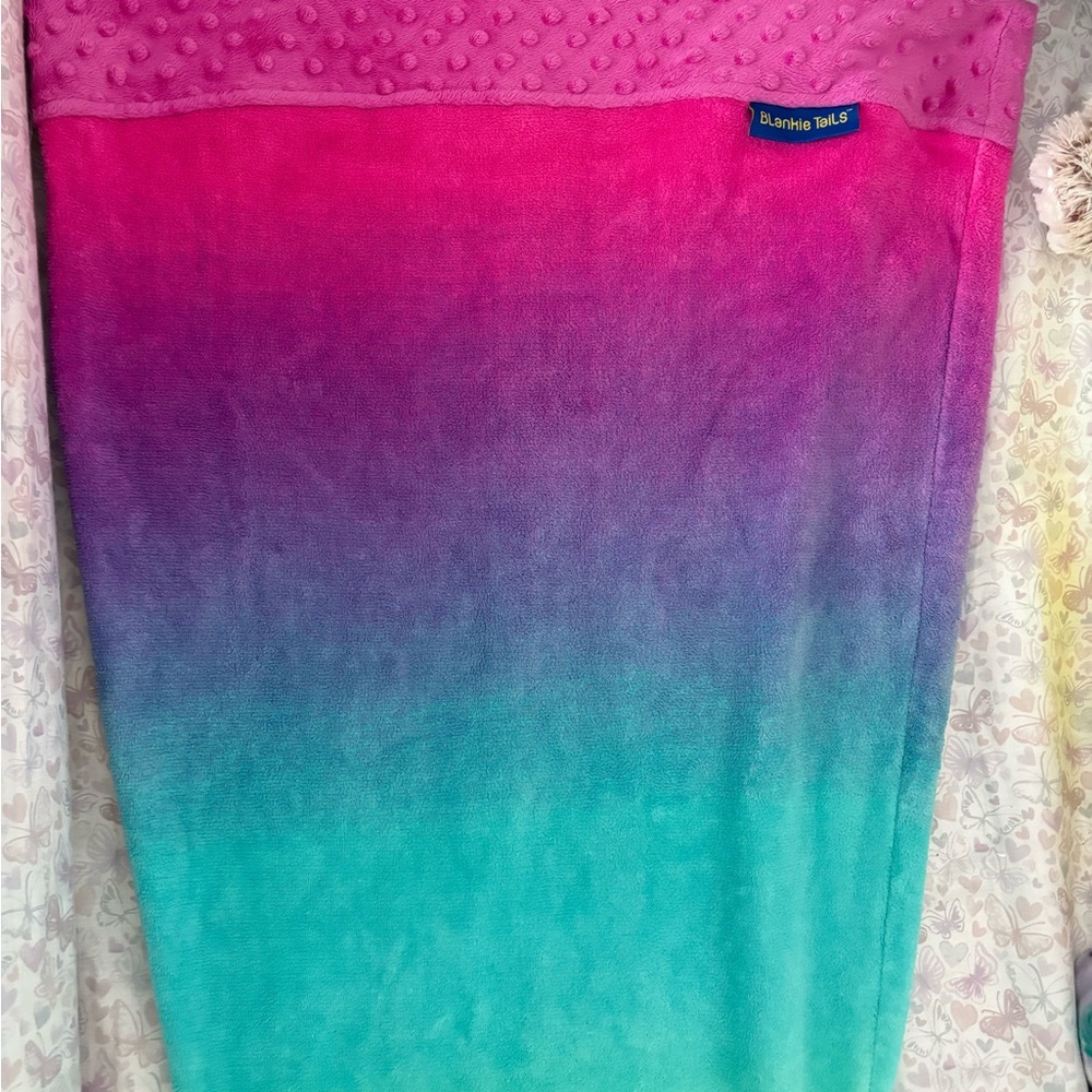 Bumkins Kids Gradient Skirt - Pink, Purple, Teal